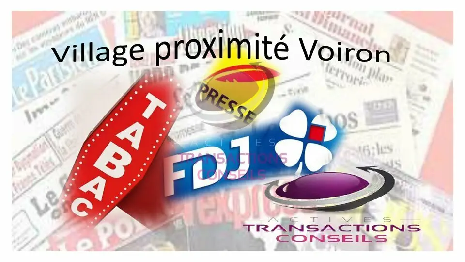À VENDRE : TABAC PRESSE DANS L'ISÈRE - PROXIMITÉ LAC DE PALADRU (38)