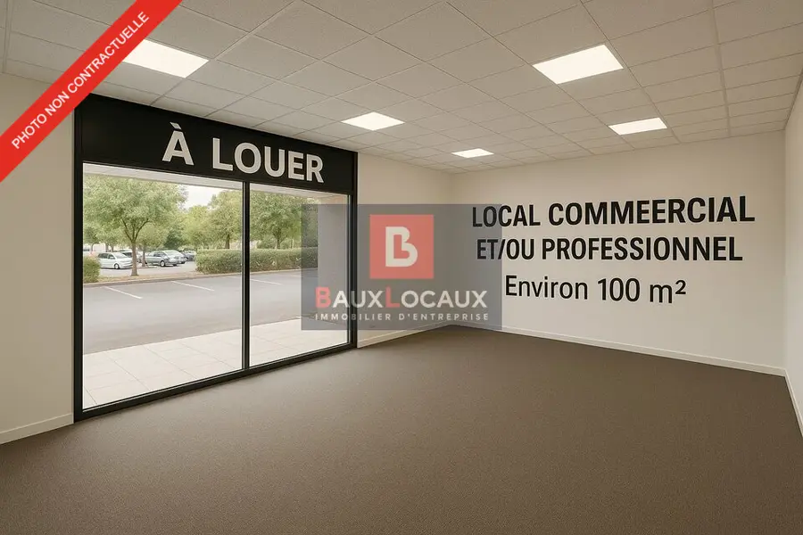 LOCAL A LOUER D'ENVIRON 105 m² POUR ACTIVITES TERTIAIRE