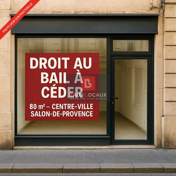 CESSION DE BAIL LOCAL DE 80 m²