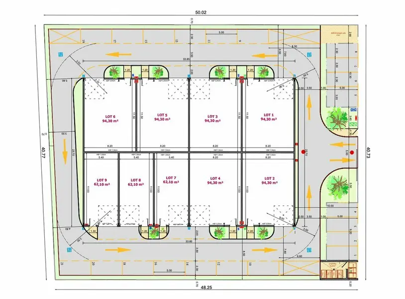 A vendre Locaux d'activité 370m² Marcheprime