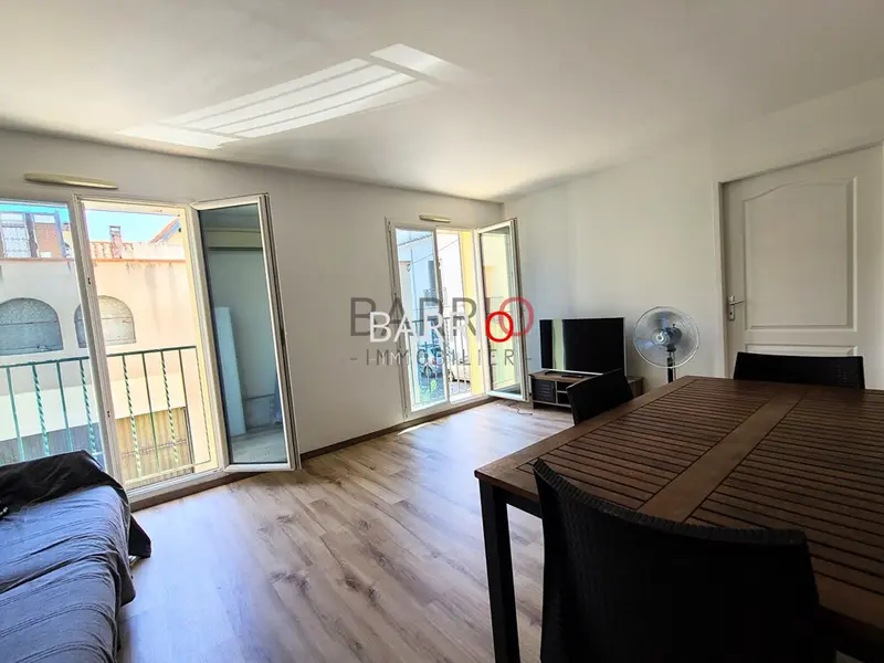 Appartement meublé 3 pièces avec parking à Argelès sur Mer