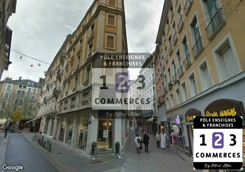 Grenoble - Restaurant Hyper-centre piéton.