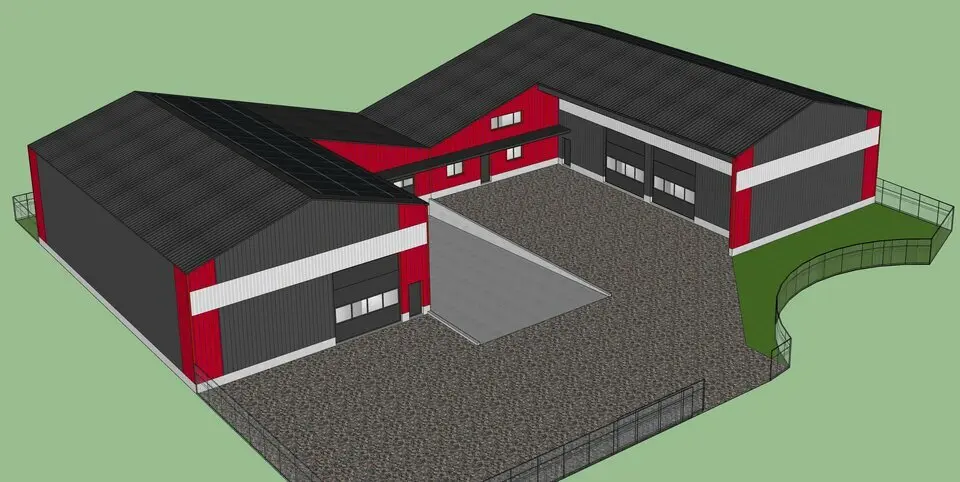 LOCATION - LOCAL D'ACTIVITE - LESNEVEN - PLOUDANIEL - 323 m2