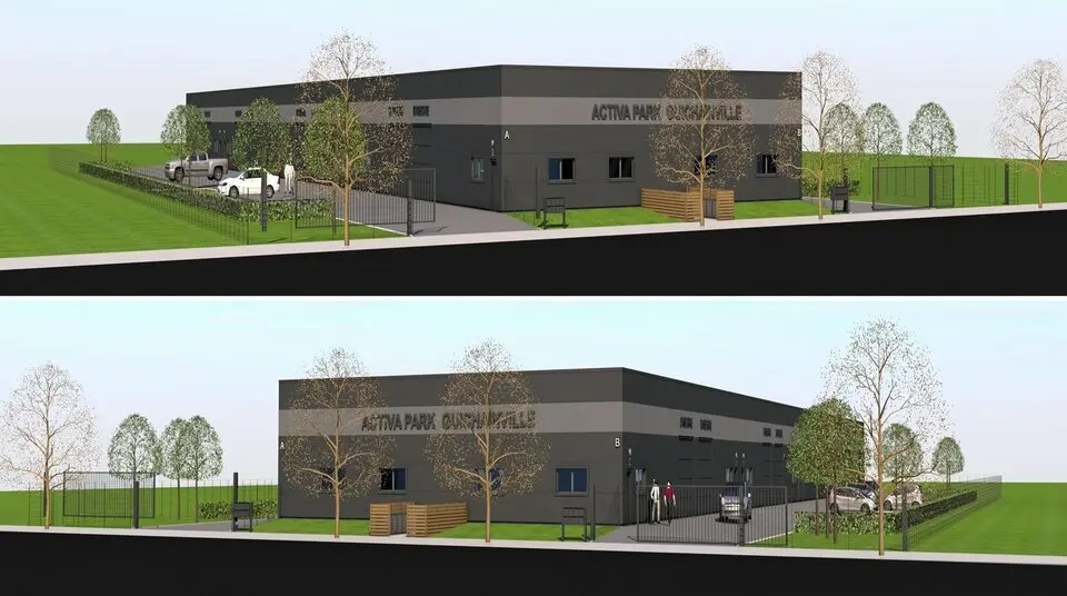 LOCAUX A CONSTRUIRE DANS VILLAGE D'ENTREPRISES ET D'ARTISANS.