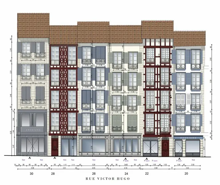 RUE VICTOR HUGO EN EMPLACMENT N°1 À BAYONNE