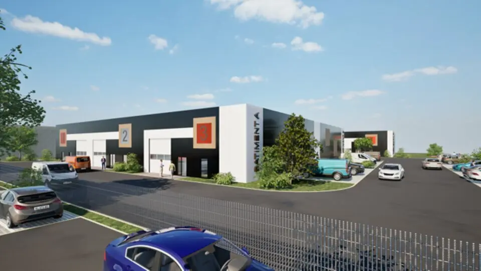 A VENDRE - ENTREPOT NEUF - THEIX