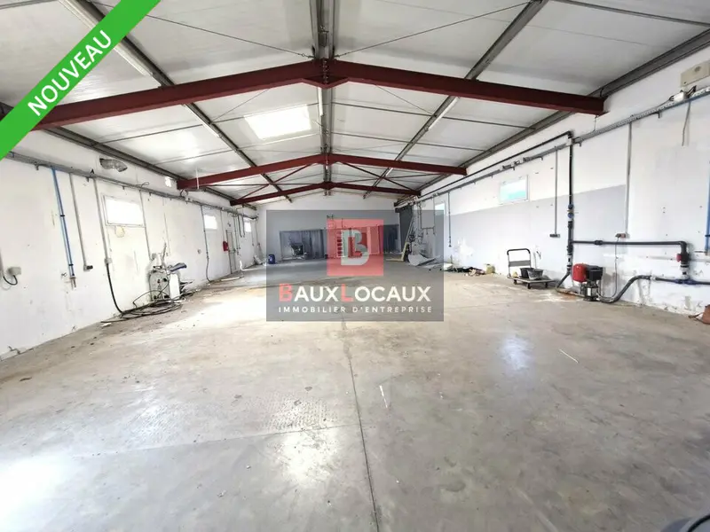 A LOUER FOS SUR MER  ZI LA VALDUC LOCAL D 'ACTIVITE MIXTE DE 300M2