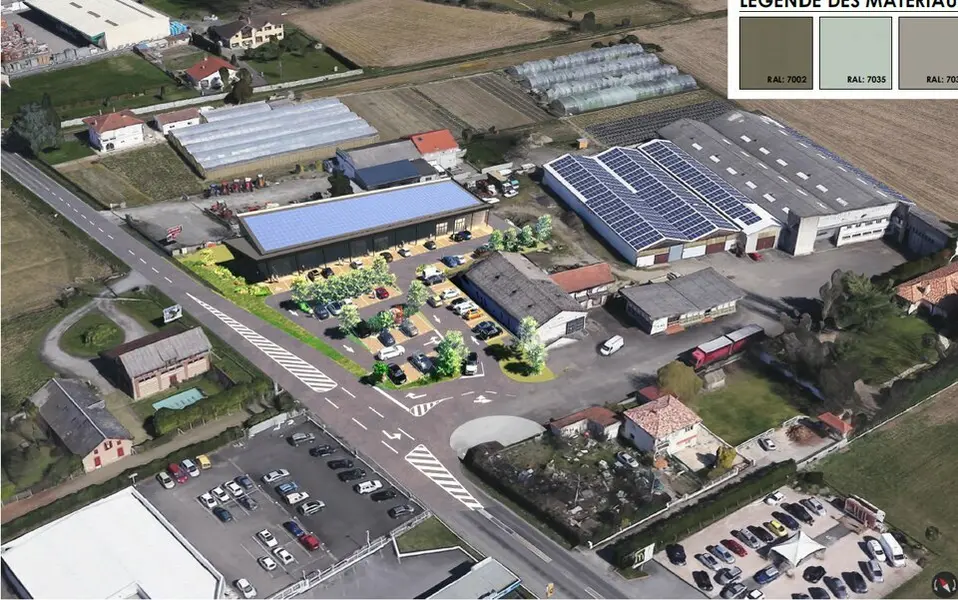 A vendre Local commercial  1120m² Tarbes