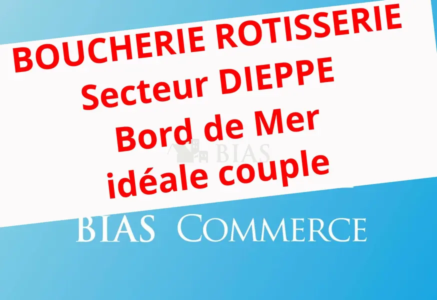 Fonds de commerce à vendre - Vente alimentaire - Dieppe (76200) - 133 200 €
