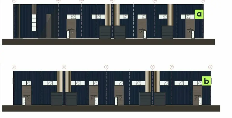 A vendre local d'activité neuf d'environ 268m²