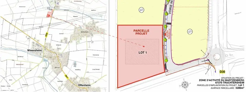 Entrepôt / Activité à vendre - Truchtersheim (67370) - 2419 m²