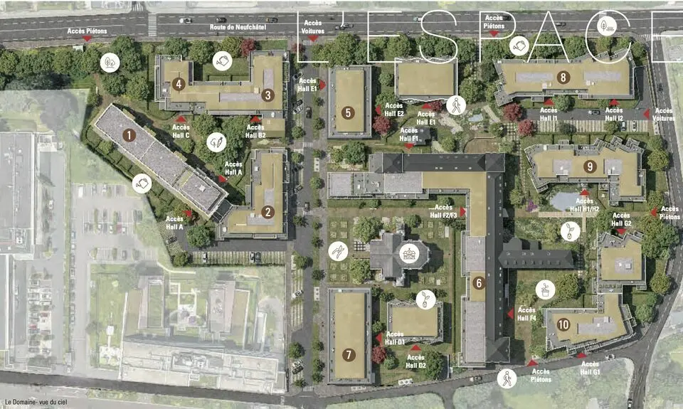 A VENDRE  BUREAUX / LOCAL D'ACTIVITÉ  VEFA  BOIS-GUILLAUME