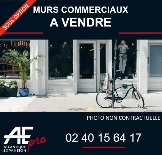A vendre Local commercial  129.42m² Savenay