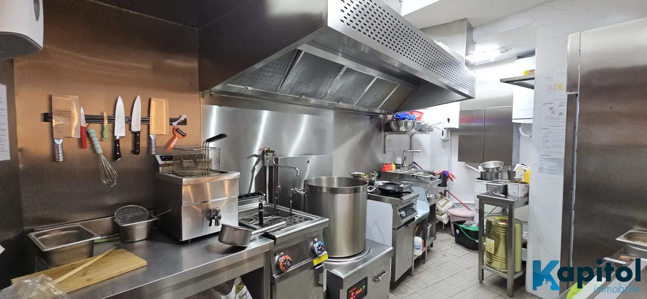 Fonds de commerce à vendre - Restauration - Paris 09 (75009) - 218 800 €