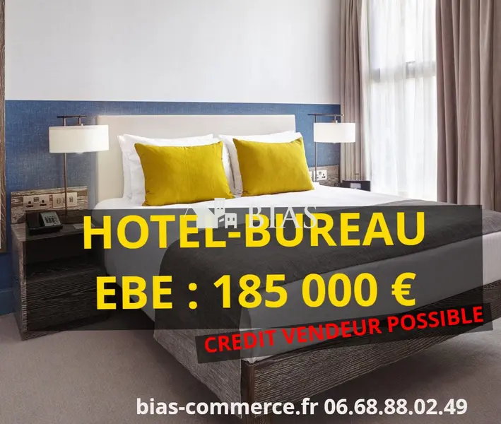 Fonds de commerce à vendre - Hôtellerie - Vernon (27200) - 824 200 €