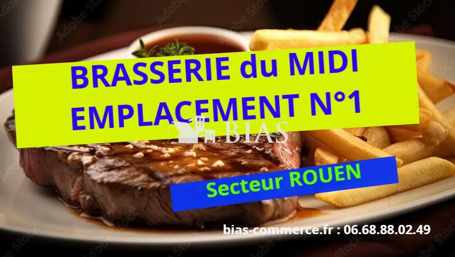 Fonds de commerce à vendre - Cafés et bars - Rouen (76000) - 389 600 €
