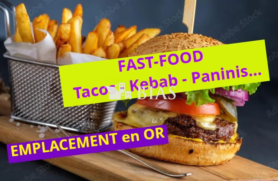 A vendre Fonds de commerce 70m² Barentin