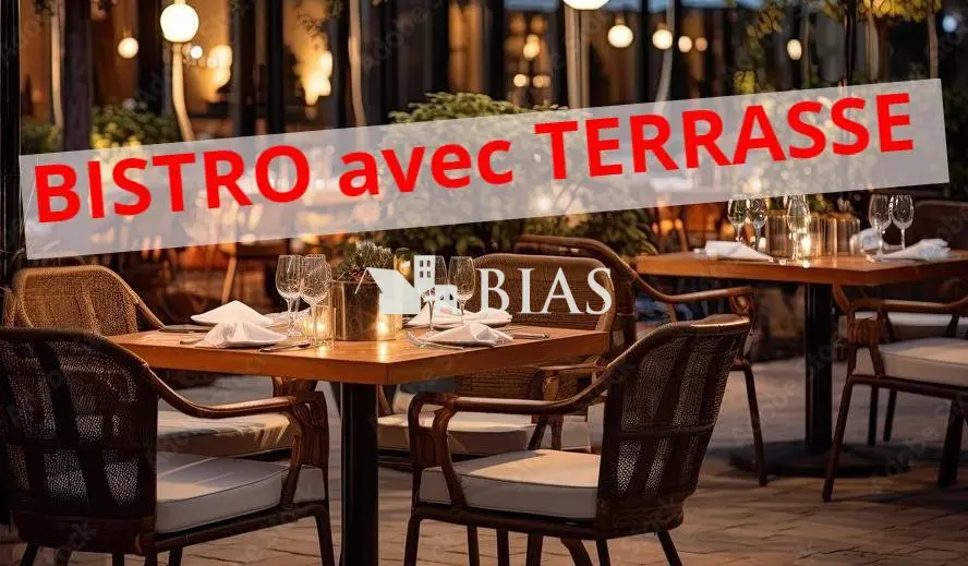RESTAURANT Authentique de type BISTROT avec TERRASSE