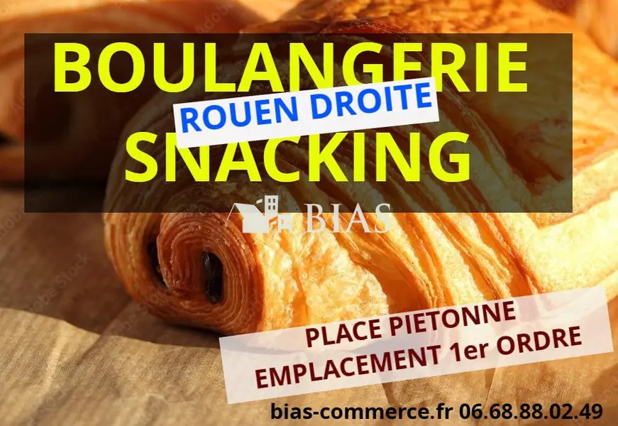 A vendre Fonds de commerce 70m² Rouen