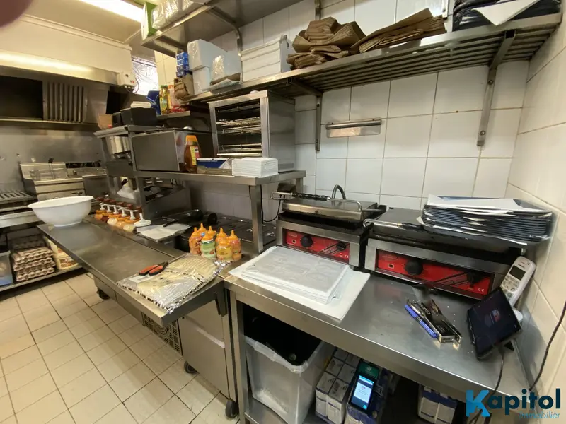 Restaurant rapide -DEP 93 -Extraction 500  sur axe passant