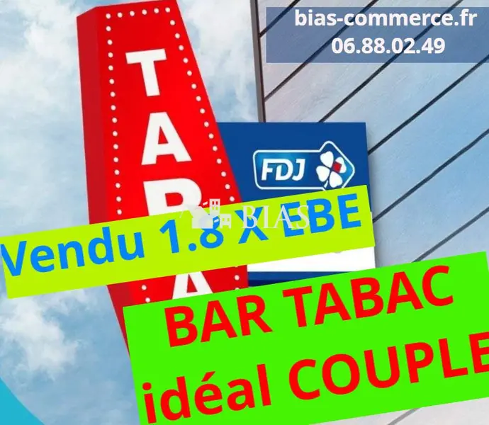 BAR-TABAC-FDJ - idéal Couple avec LOGEMENT – SEINE MARITIME (76)