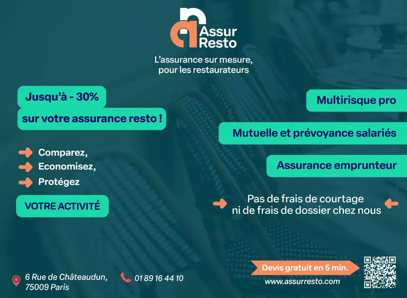 Fonds de commerce à vendre - Sandwicherie - Vincennes (94300) - 274 000 €