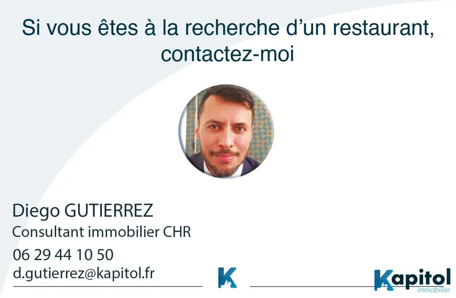 Fonds de commerce à vendre - Restauration - Paris 10 (75010) - 550 000 €