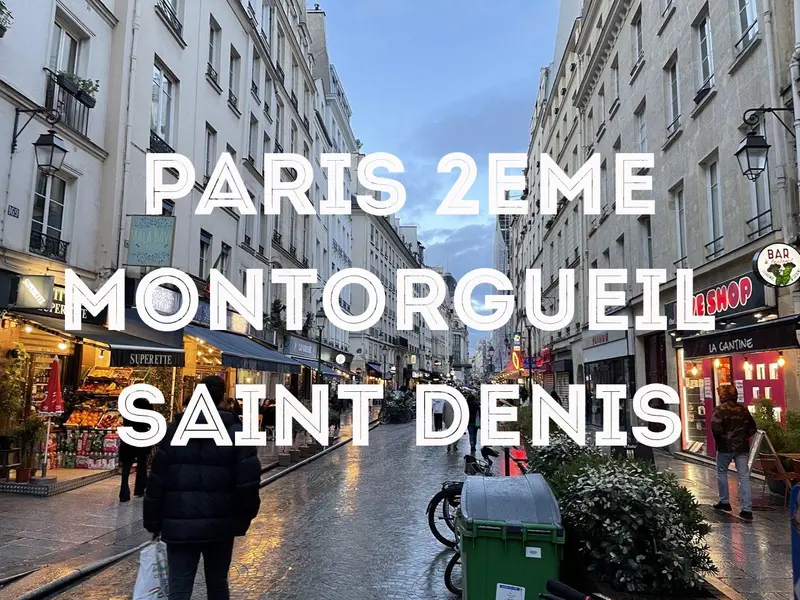 Emplacement n°1 / Montorgueil / Saint Denis - 35 cvts - Terrasse