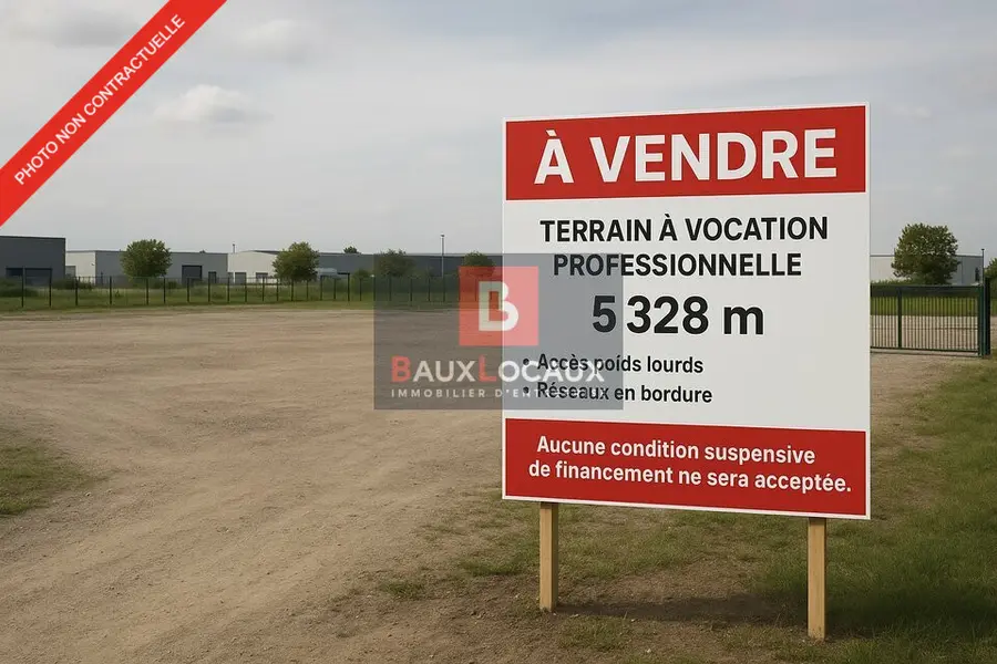 ARLES VENTE TERRAIN EN ZONE UE DE 5328 m²