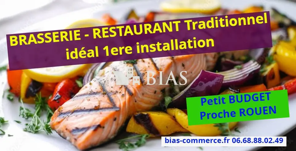 Fonds de commerce à vendre - Cafés et bars - Barentin (76360) - 133 200 €