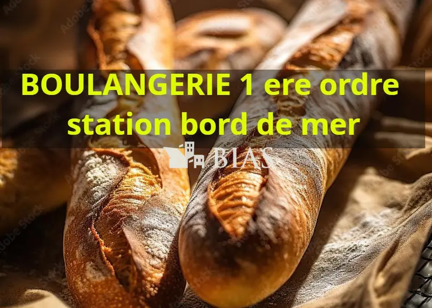BOULANGERIE-PATISSERIE à vendre en station Bord de Mer réputée.