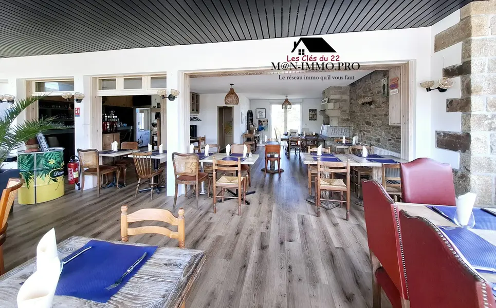 Fonds de commerce à vendre - Restauration - Locquirec (29241) - 294 900 €