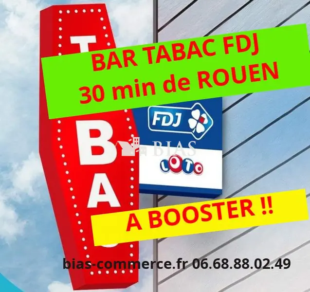 Fonds de commerce à vendre - Cafés et bars - Le Vaudreuil (27100) - 172 000 €