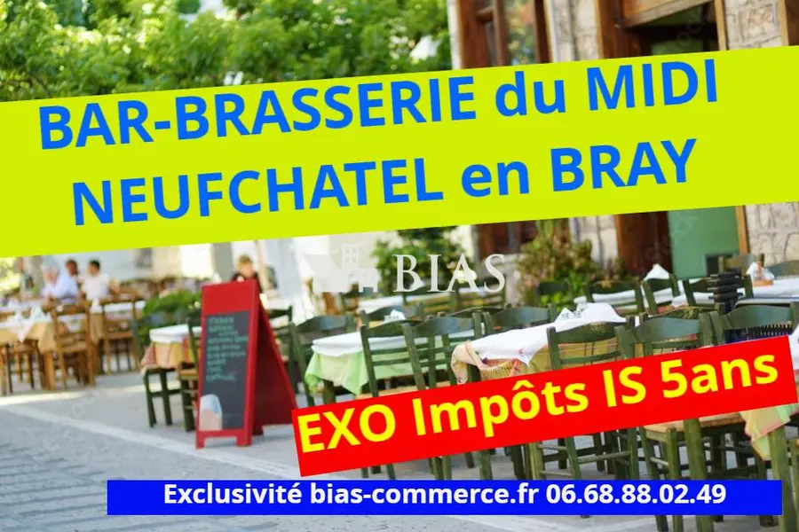 Fonds de commerce à vendre - Cafés et bars - Auvilliers (76270) - 214 000 €